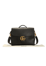 GG MARMONT TOP HANDLE MESSENGER BAG