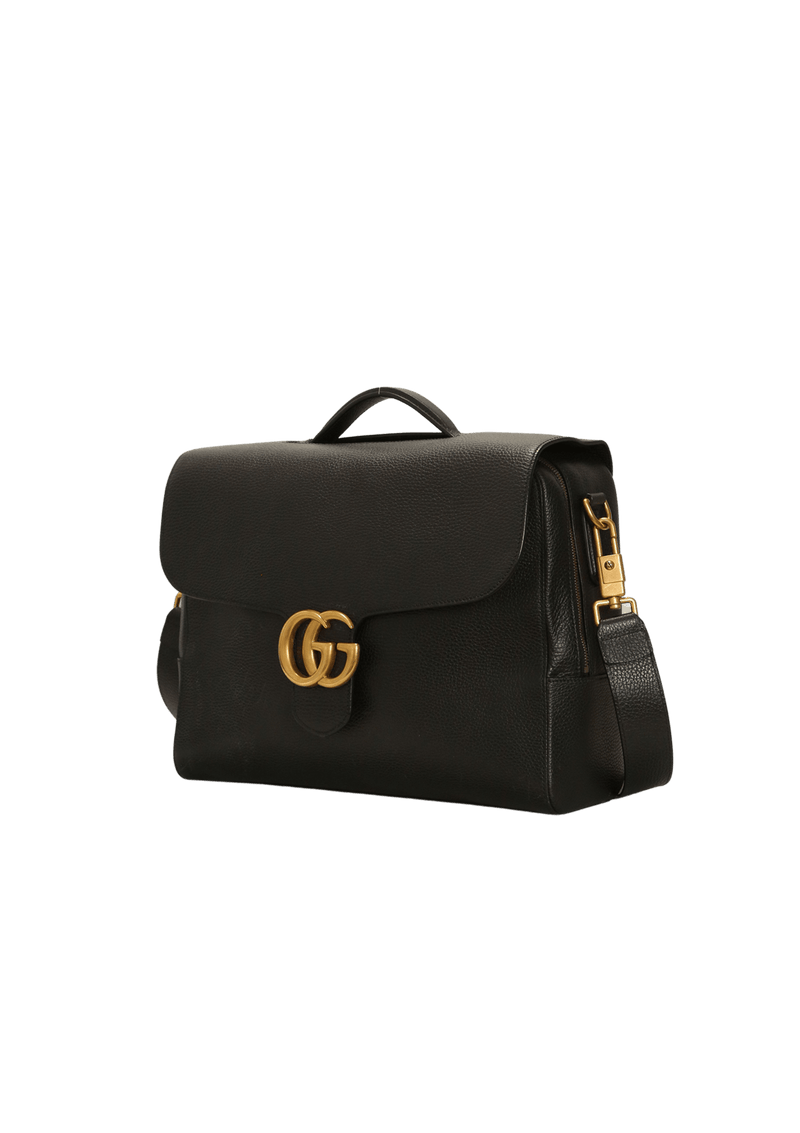 GG MARMONT TOP HANDLE MESSENGER BAG