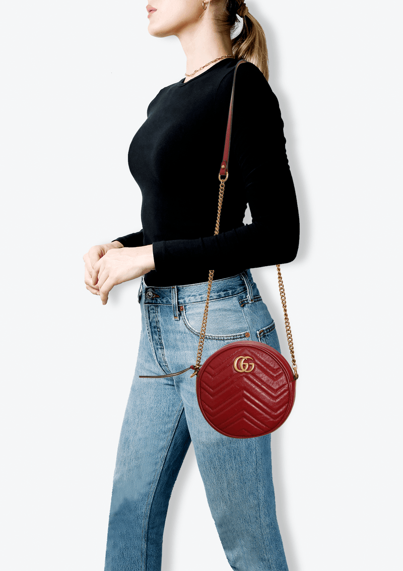 GG MARMONT MINI ROUND BAG