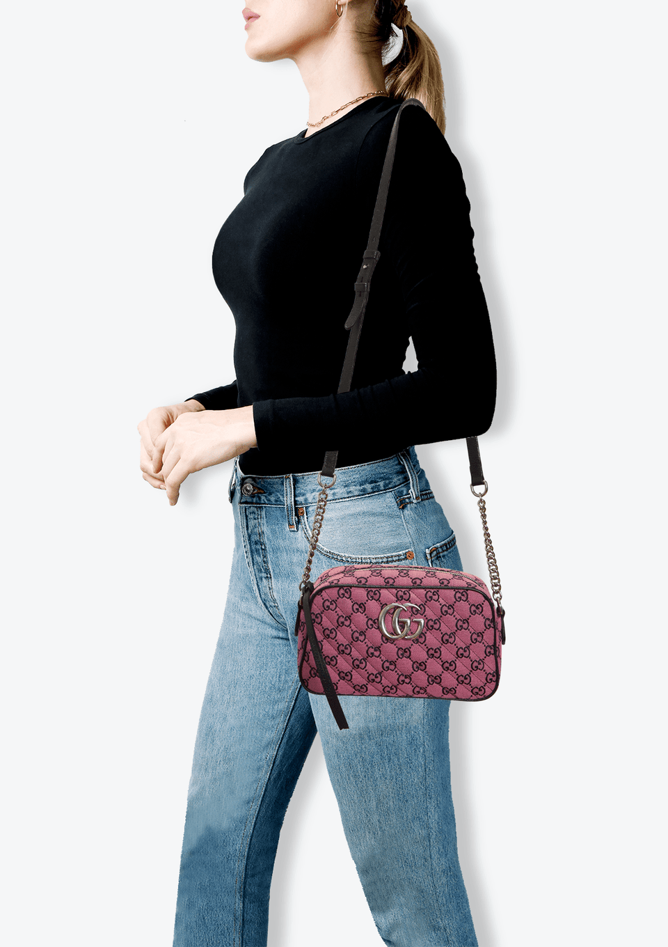 GG MARMONT MULTICOLOR CAMERA BAG SMALL