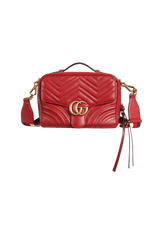 GG MARMONT SMALL TOP HANDLE BAG