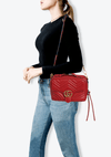 GG MARMONT SMALL TOP HANDLE BAG