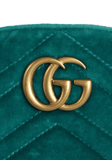 GG MARMONT VELVET BELT BAG