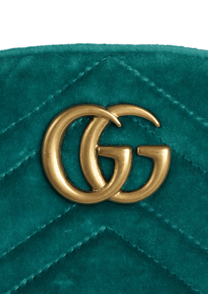 GG MARMONT VELVET BELT BAG