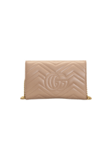 GG MARMONT WALLET ON CHAIN