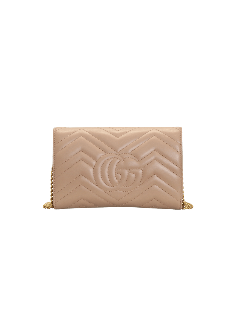 GG MARMONT WALLET ON CHAIN