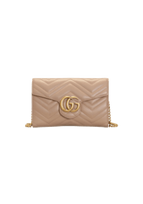 GG MARMONT WALLET ON CHAIN