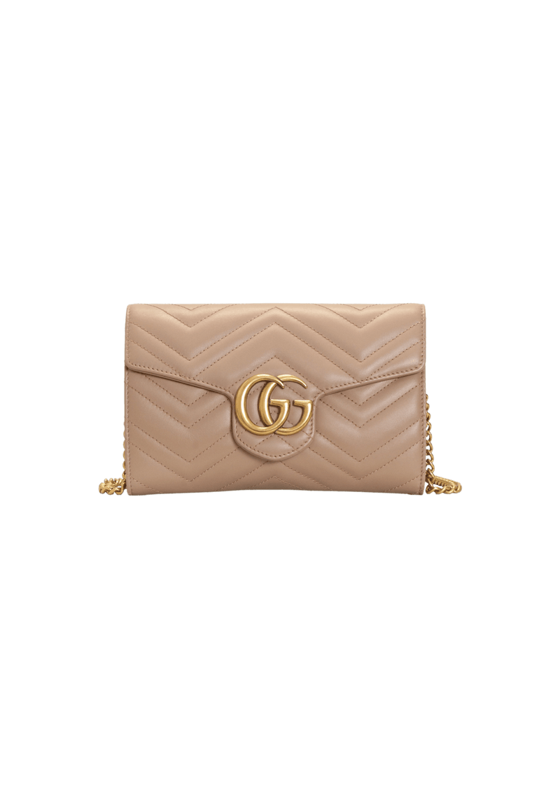 GG MARMONT WALLET ON CHAIN