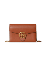 GG MARMONT WALLET ON CHAIN