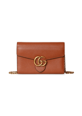 GG MARMONT WALLET ON CHAIN