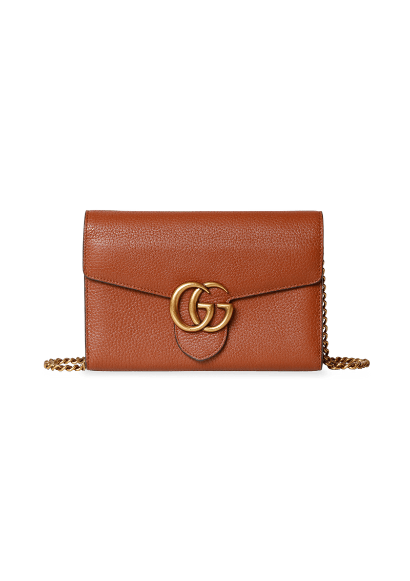 GG MARMONT WALLET ON CHAIN