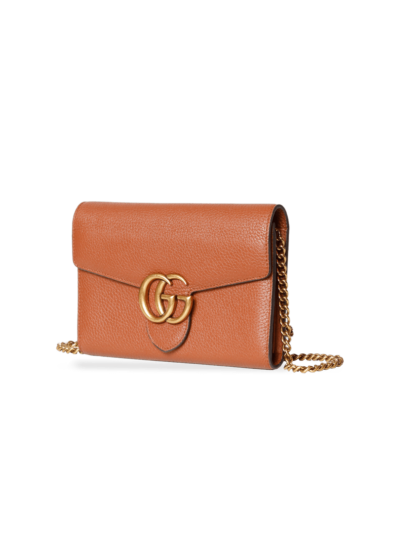 GG MARMONT WALLET ON CHAIN