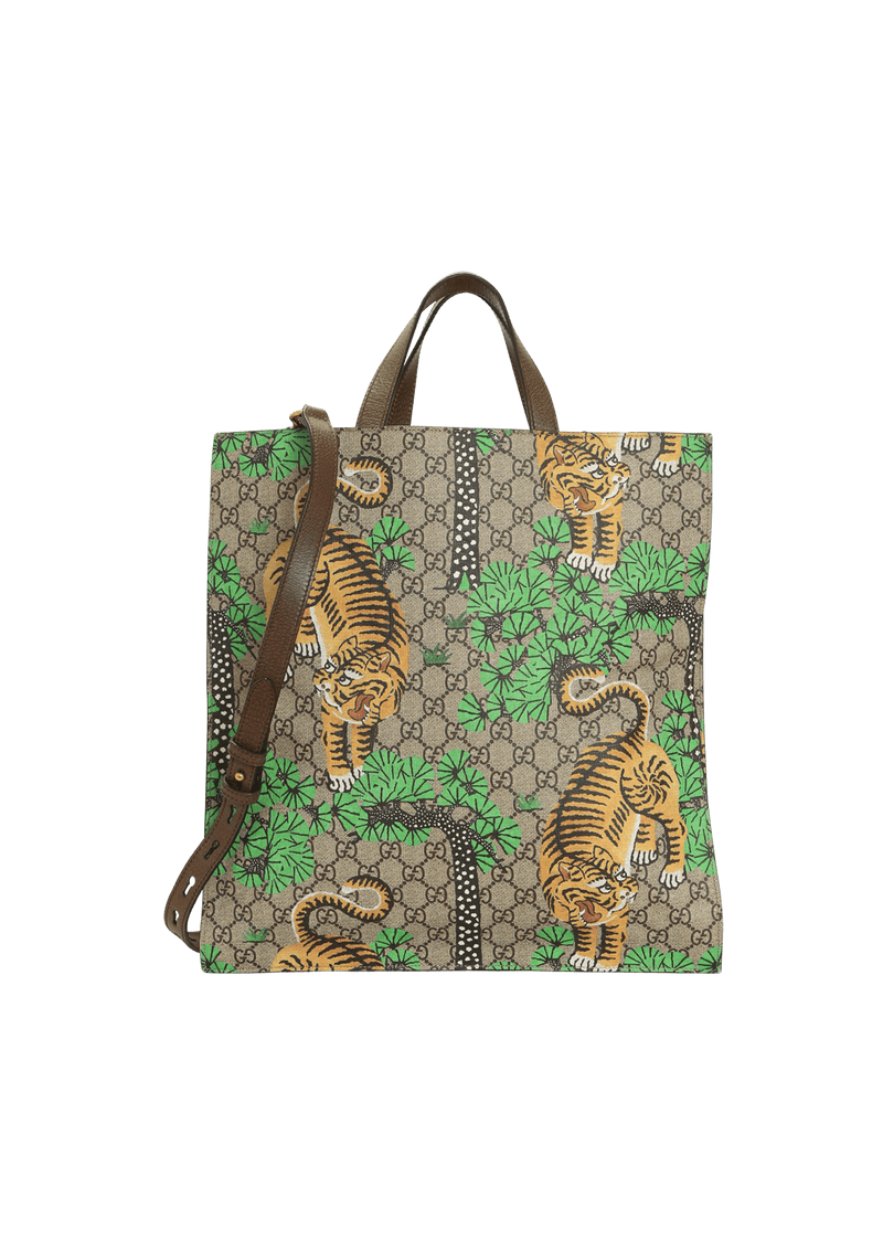 GG SUPREME BENGAL TIGER VERTICAL TOTE