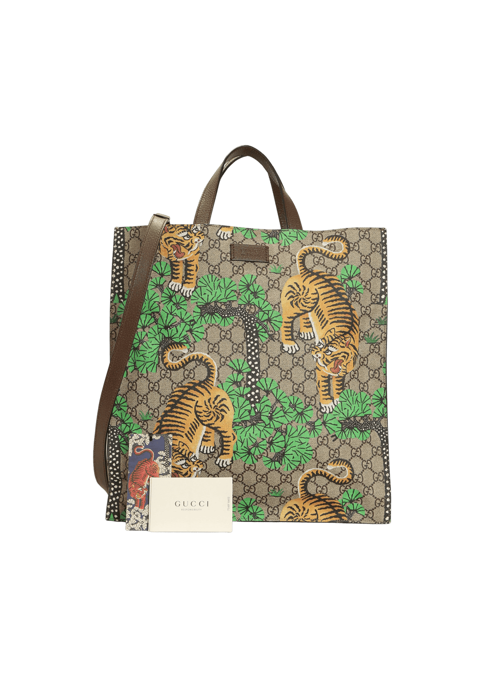 GG SUPREME BENGAL TIGER VERTICAL TOTE - Main Image