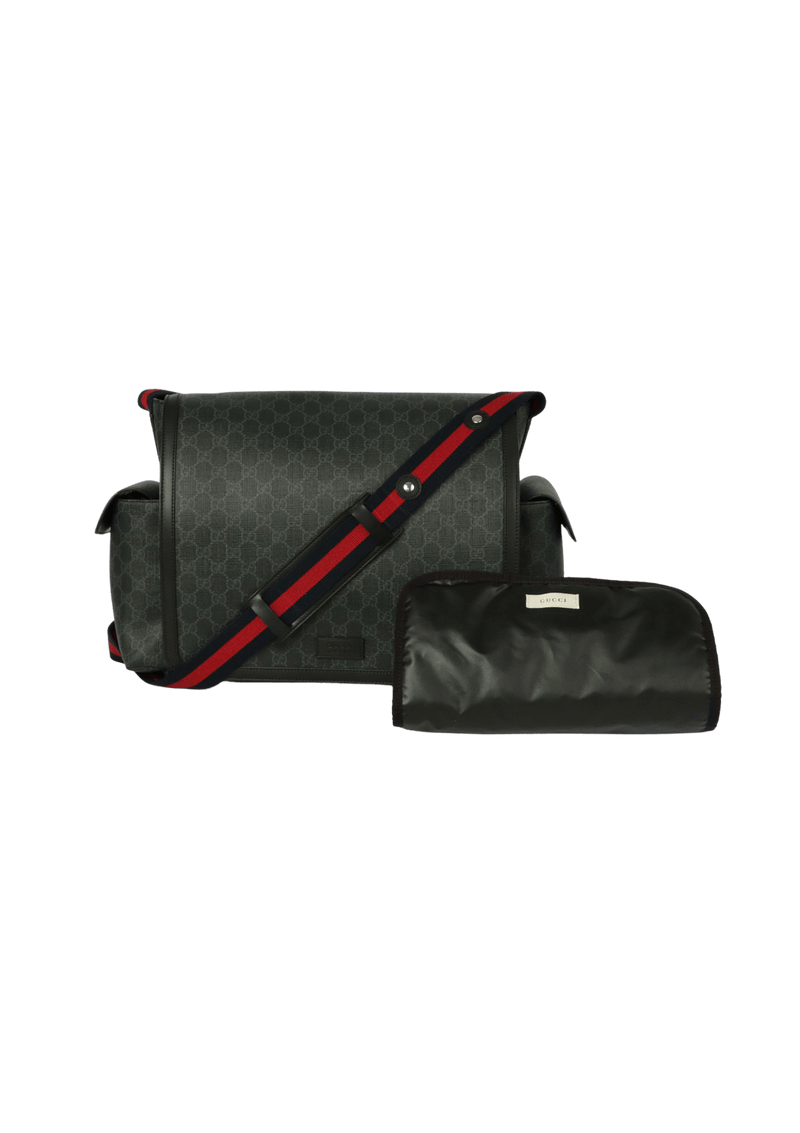 Bolsa Fendi Original Messenger Canvas Monograma Preta Masculina