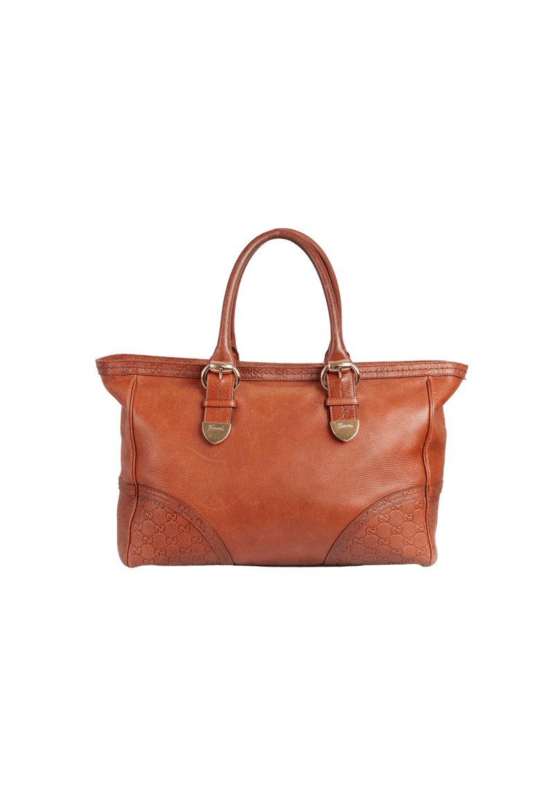 GUCCISSIMA TRIM LARGE SIGNORIA TOTE BAG