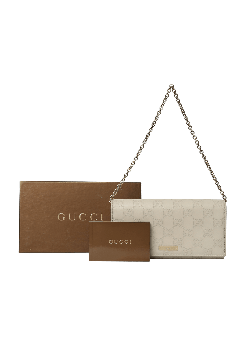 GUCCISSIMA WALLET ON CHAIN