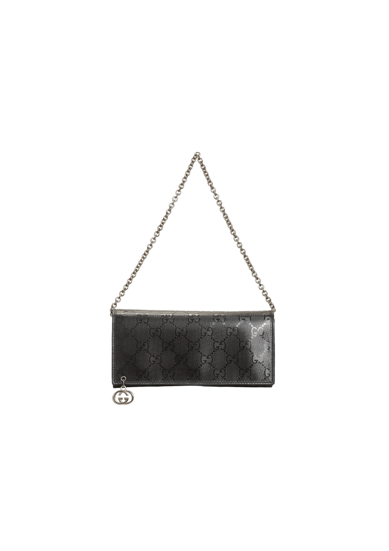 IMPRIME MONOGRAM INTERLOCKING G CHAIN CLUTCH