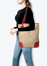 LARGE GG CANVAS PRINCY TOTE