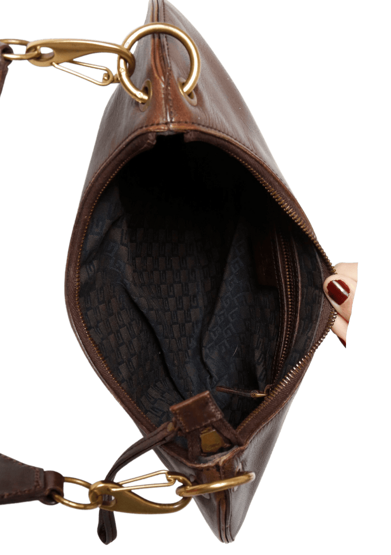 LEATHER HOBO BAG