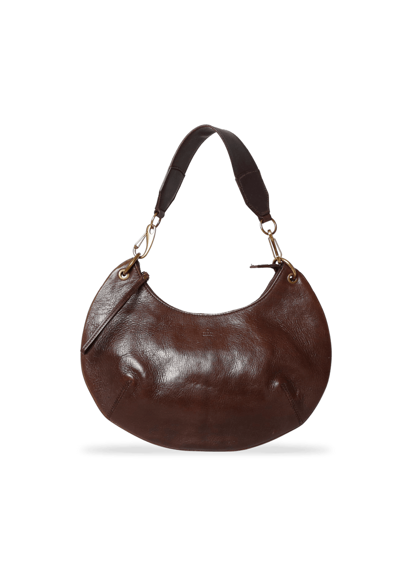 LEATHER HOBO BAG