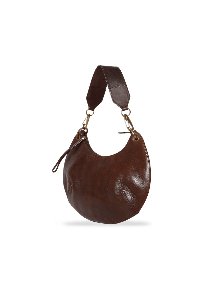 LEATHER HOBO BAG