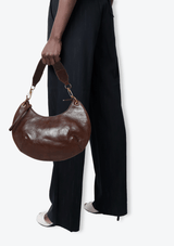 LEATHER HOBO BAG