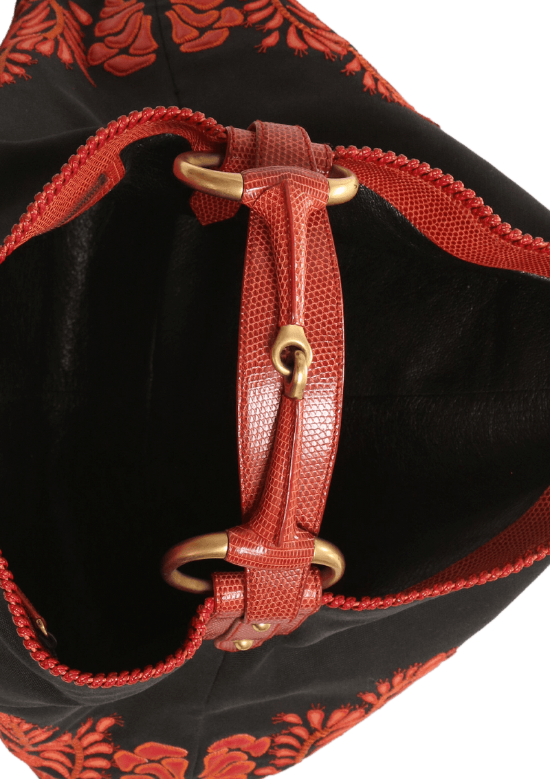 LIZARD HORSEBIT HOBO BAG