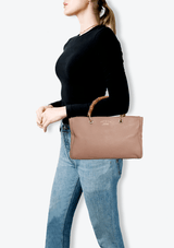 MEDIUM BAMBOO SHOPPER TOTE