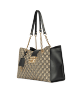 MEDIUM GG SUPREME PADLOCK TOTE