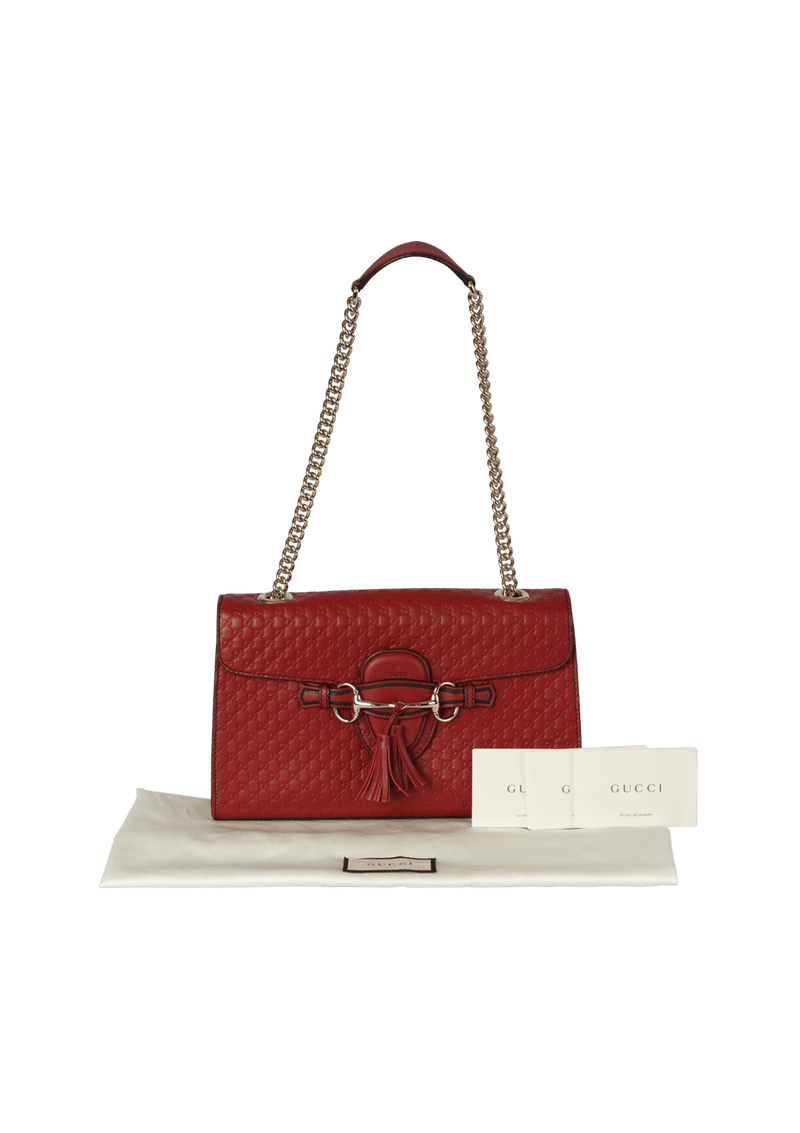 MEDIUM MICROGUCCISSIMA EMILY BAG