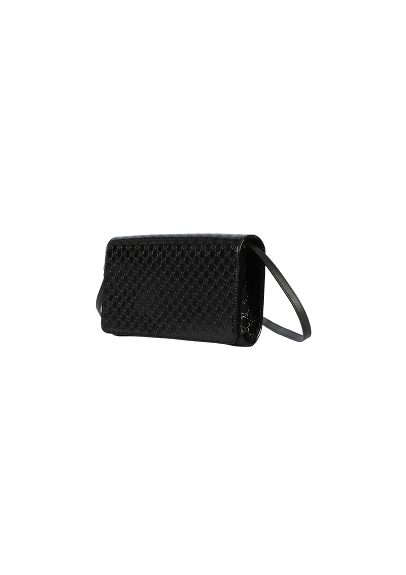 MICROGUCCISSIMA SHOULDER BAG