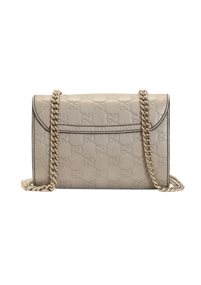 MINI MICROGUCCISSIMA EMILY BAG