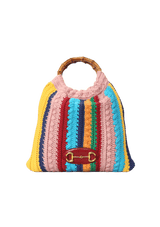 MULTICOLORED 1955 HORSEBIT CROCHET