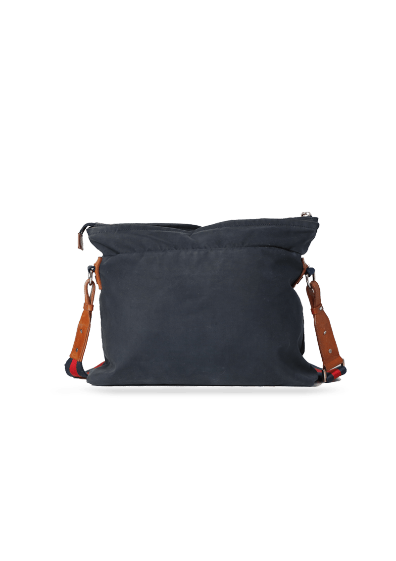 NAVY MESSENGER BAG