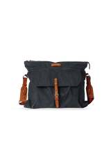 NAVY MESSENGER BAG