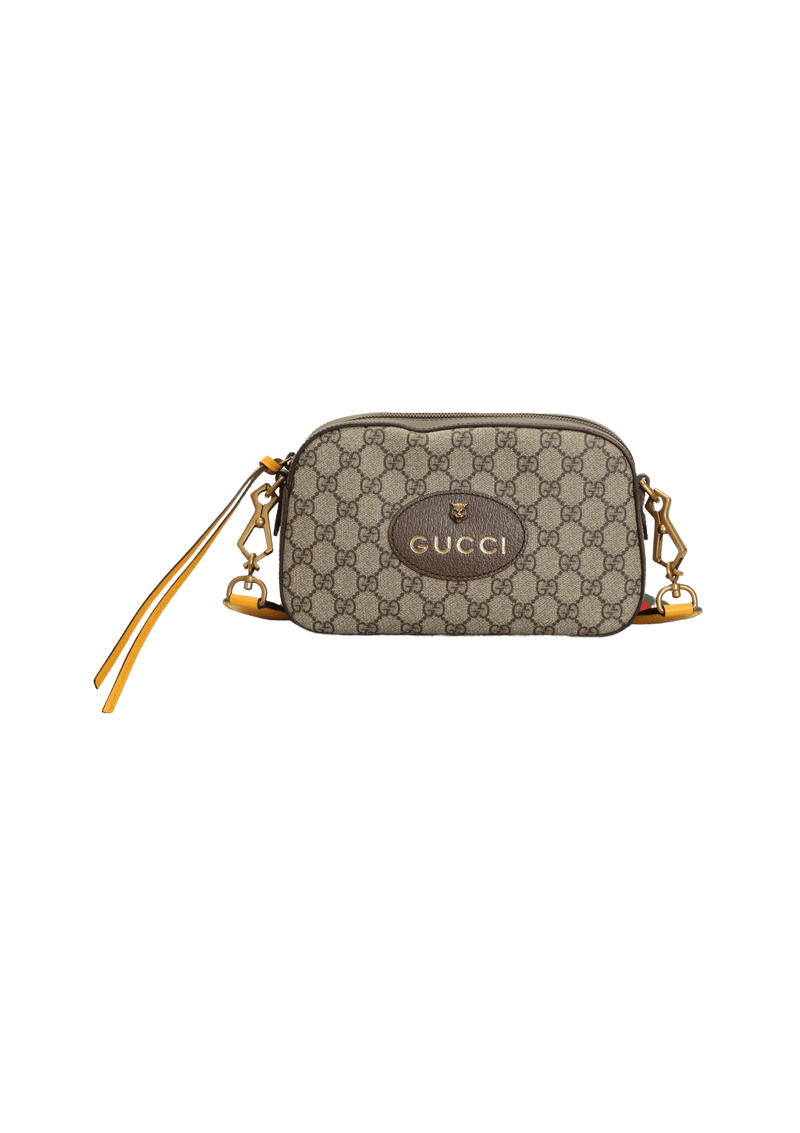BOLSA GUCCI NEO VINTAGE CAMERA BAG BEGE ORIGINAL Gringa