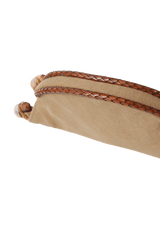 NYLON BAMBOO HANDLE BAG