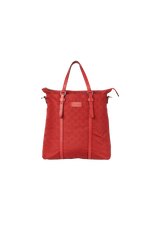 NYLON MONOGRAM MEDIUM VERTICAL BAG