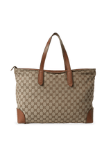 ORIGINAL GG CANVAS ZIP TOTE