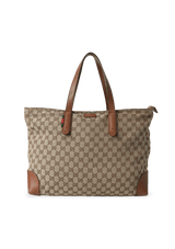 ORIGINAL GG CANVAS ZIP TOTE