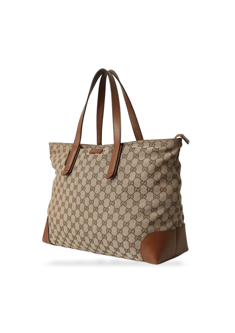 ORIGINAL GG CANVAS ZIP TOTE