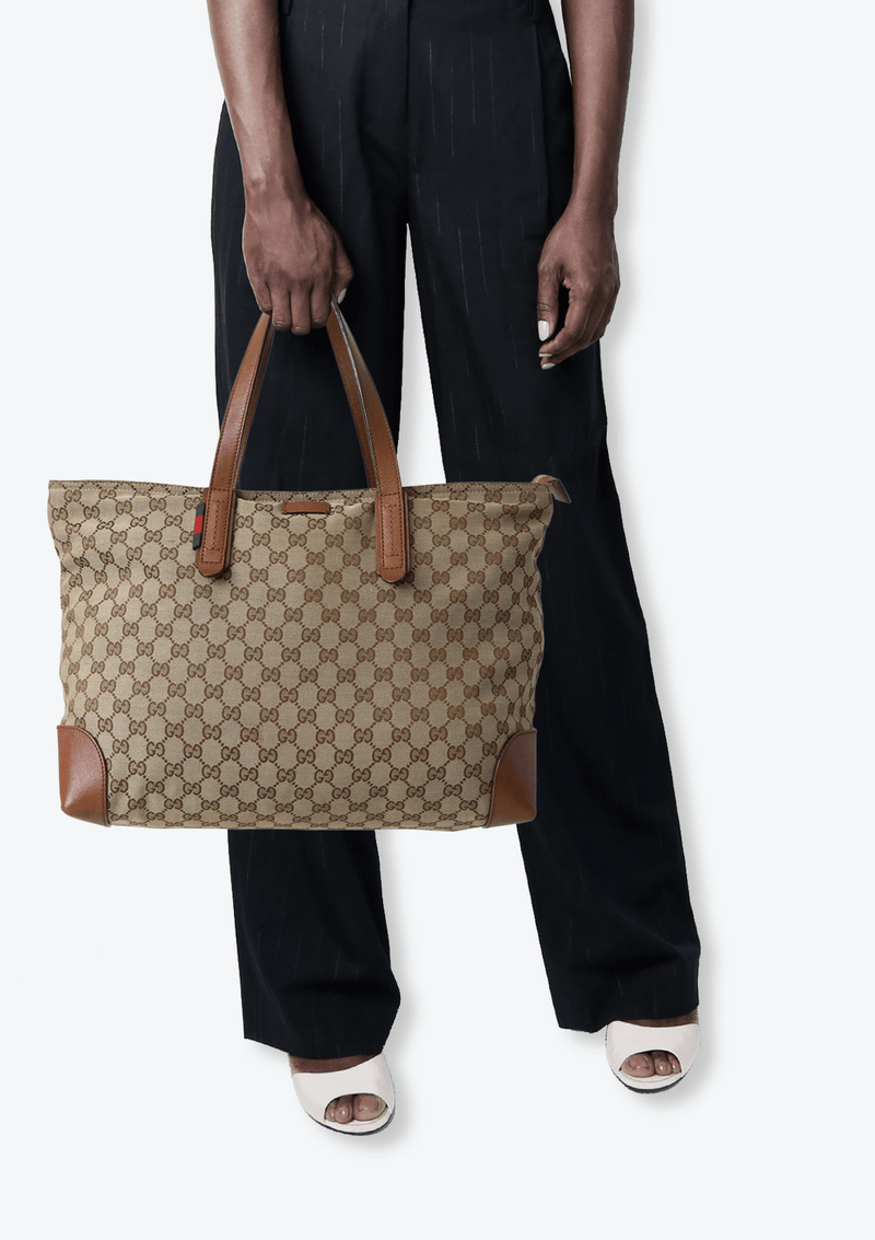 Gucci clearance zip tote