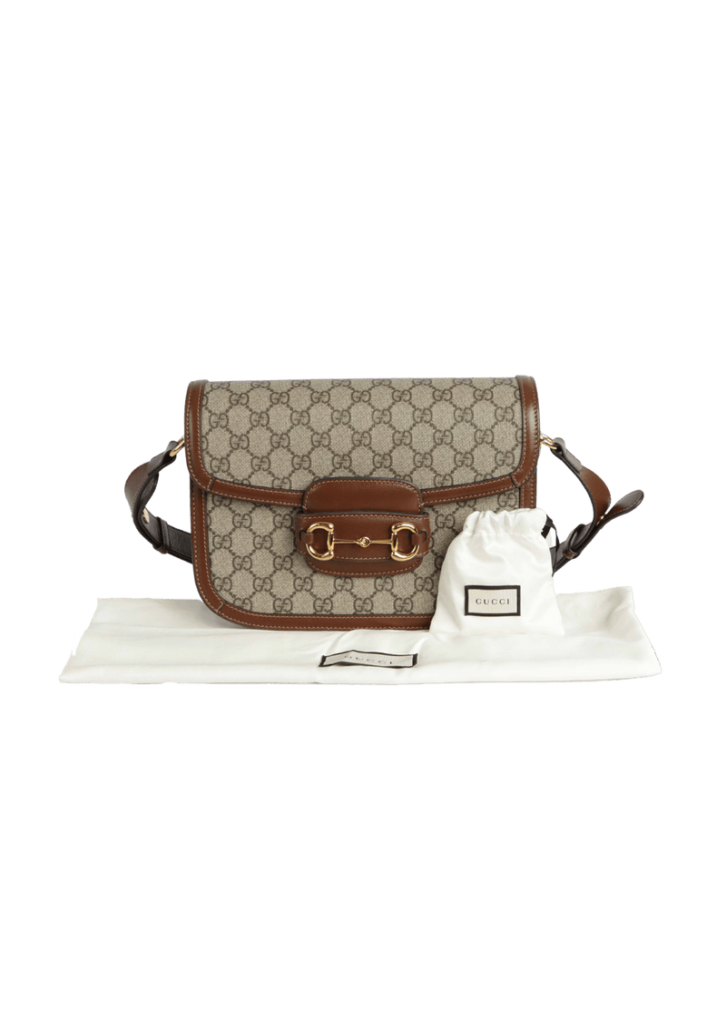 SMALL GG CANVAS HORSEBIT 1955 BAG