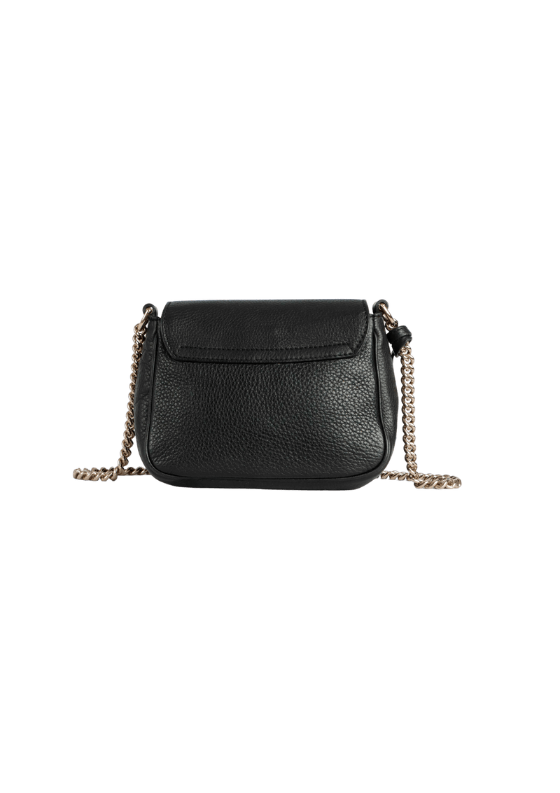 SMALL SOHO CHAIN FLAP BAG