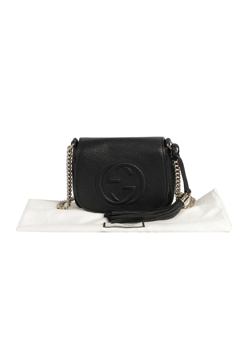 SMALL SOHO CHAIN FLAP BAG