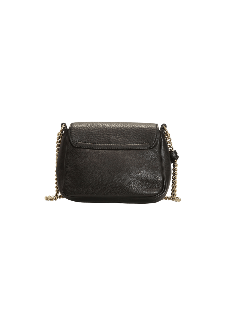 SMALL SOHO CHAIN FLAP BAG