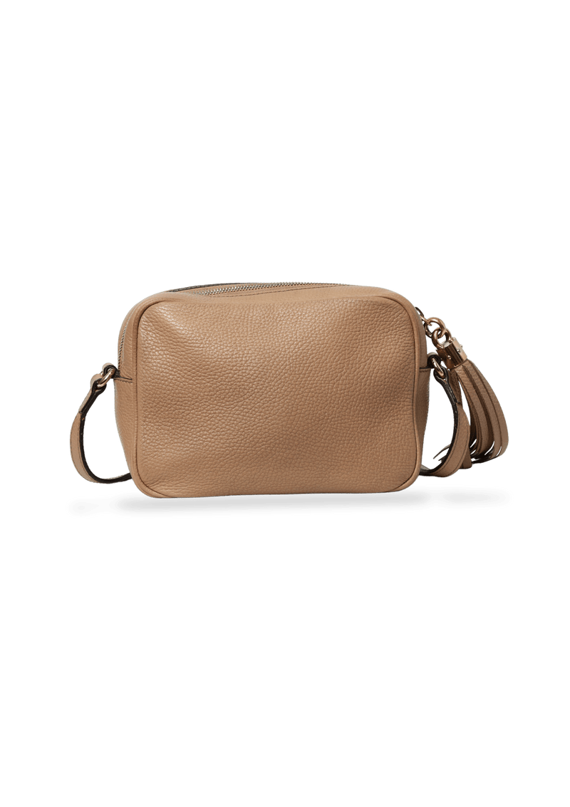 Bolsa Tiracolo Gucci Soho Disco Bege Original - ABSD5