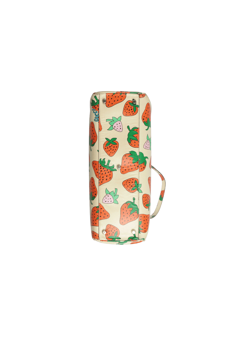 BOLSA GUCCI STRAWBERRY MEDIUM ZUMI TOP HANDLE BAG AMARELO ORIGINAL