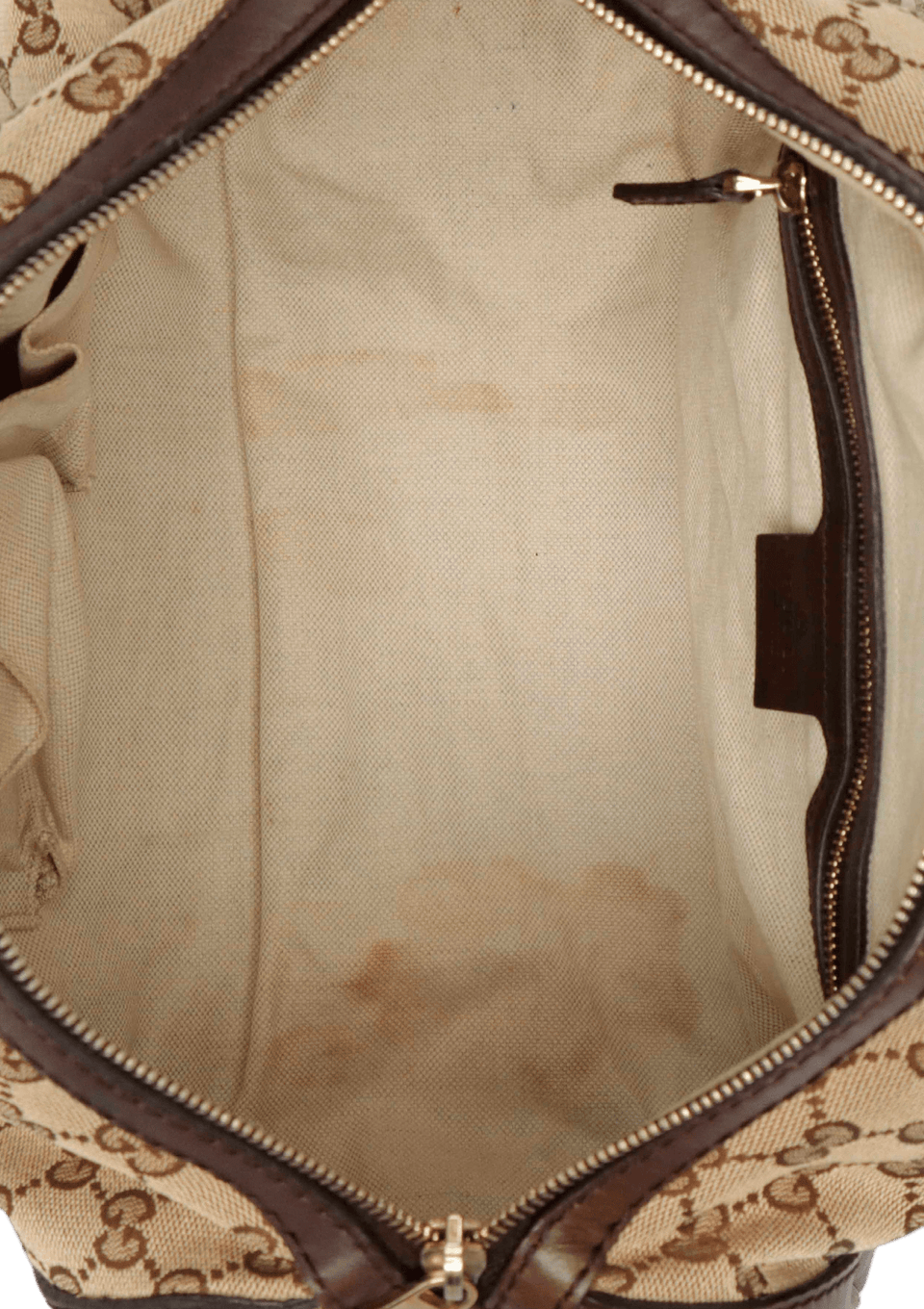 VINTAGE WEB GG BOSTON BAG